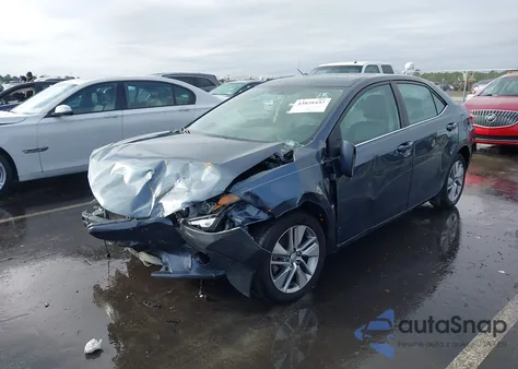 2015 Toyota Corolla Le Eco Plus из США, поврежденный, VIN 2T1BPRHEXFC290741